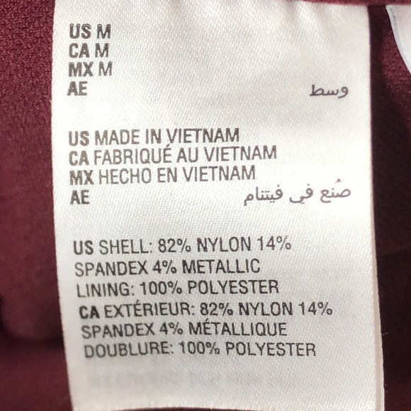 NWT Bar III Shimmer Strappy-Leg One-Piece Blackberry M NEW WITH TAGS - Picture 8 of 9